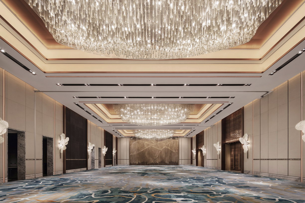 杨邦胜酒店设计集团休闲商务酒店设计-珠海洲际酒店宴会厅
