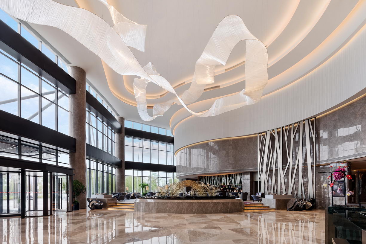 杭州临安万豪酒店，五星级商务酒店设计，杨邦胜设计集团