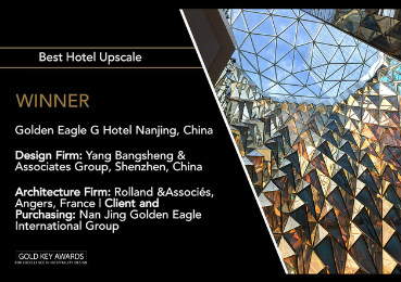 YANG's Design Awarded The Best Hotel Upscale by Gold Key Awards 2020